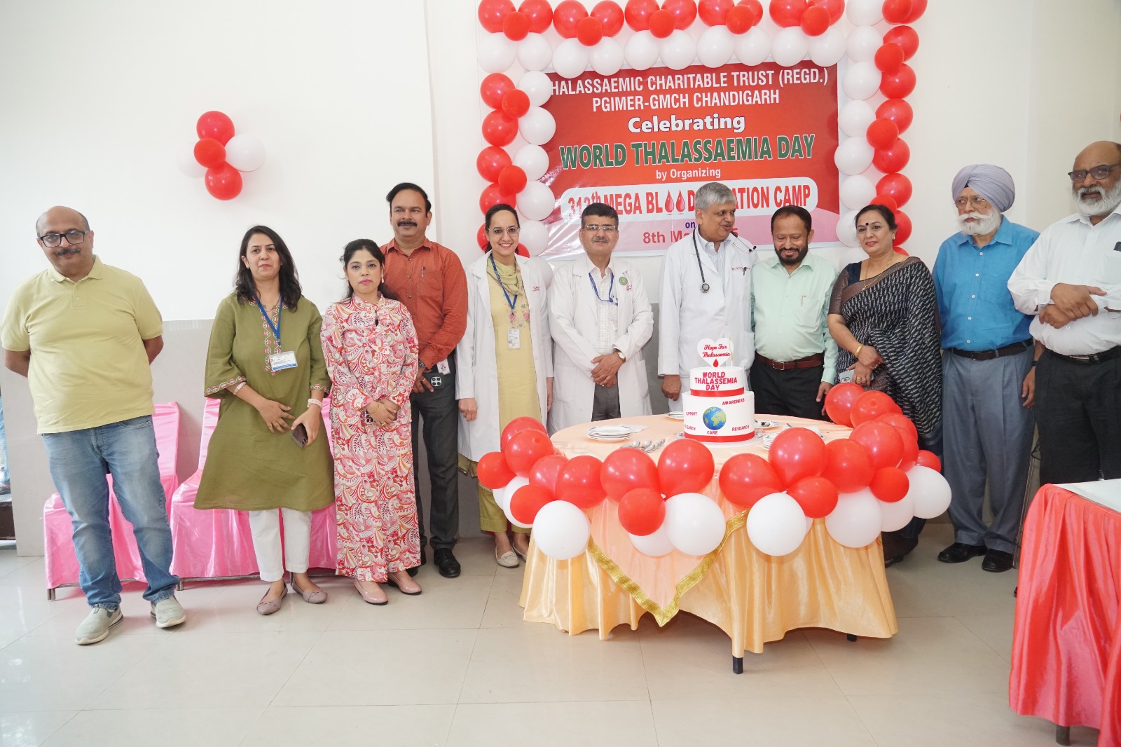 World Thalassemia Day celebrated by Thalassemia Charitable Trust.